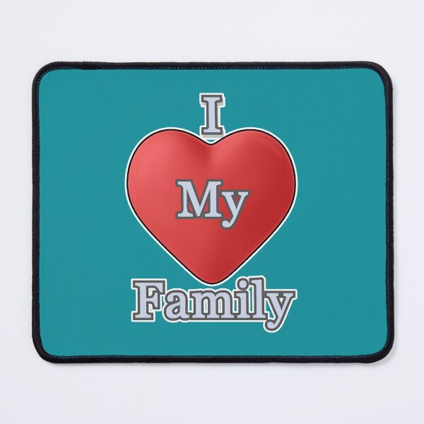 Item preview, I Love My Family - Color 06 designed and sold by SumarUp.