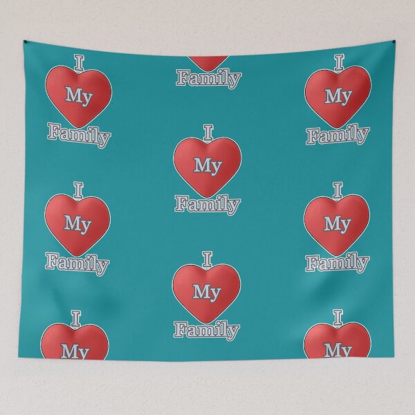 Item preview, I Love My Family - Color 06  designed and sold by SumarUp.