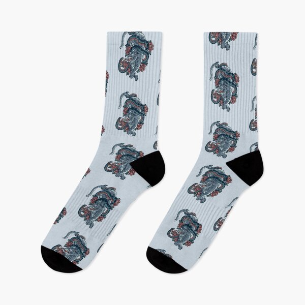Item preview, Tiger Vs. Snake In The Battle Of The Roses designed and sold by helenafeyre.