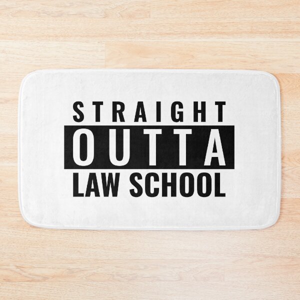 Item preview, Straight Outta Law School designed and sold by tshirtprintbar.