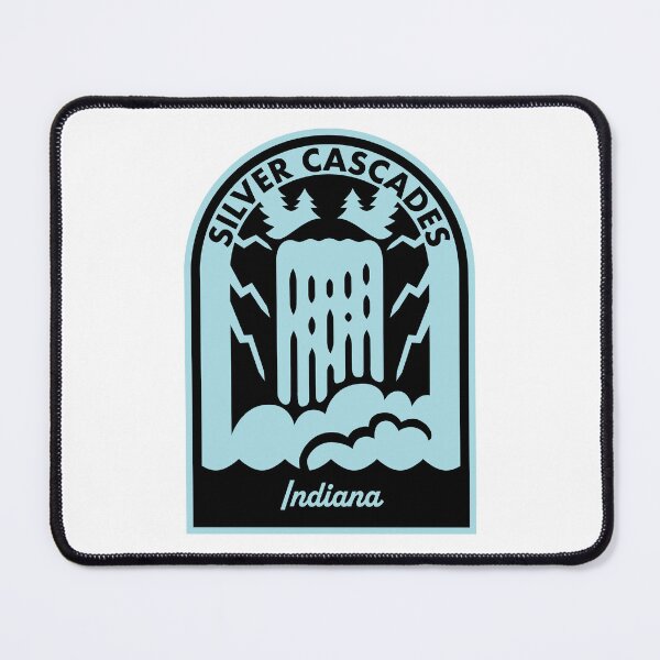 Artikelvorschau, Silver Cascades Indiana entworfen und verkauft von HalpinDesign.