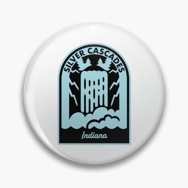 Artikelvorschau, Silver Cascades Indiana entworfen und verkauft von HalpinDesign.
