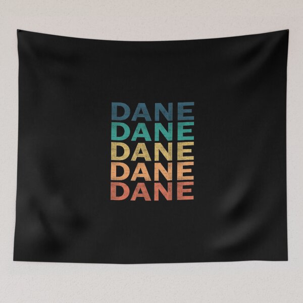Item preview, Dane Name T Shirt - Dane Vintage Retro Name Gift Item Tee designed and sold by masondilla.