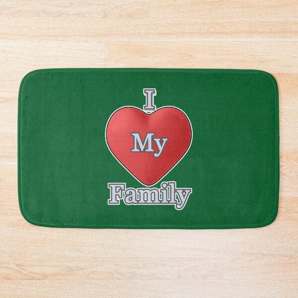 Item preview, I Love My Family - Color 09  designed and sold by SumarUp.