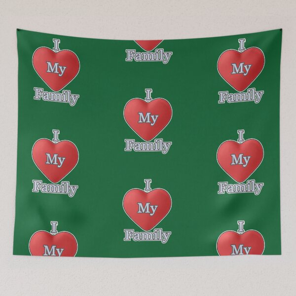 Item preview, I Love My Family - Color 09  designed and sold by SumarUp.