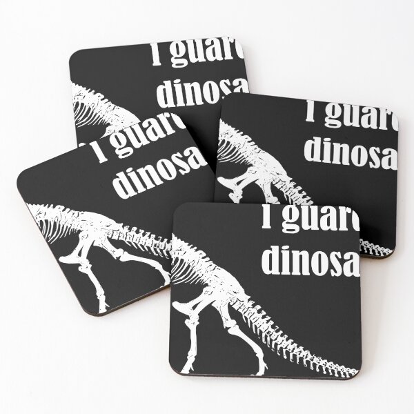 Item preview, i guard dinosaurs - museum security guard - night watch - job joke  designed and sold by AnassBachar.