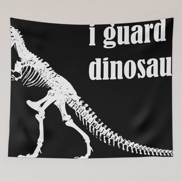 Item preview, i guard dinosaurs - museum security guard - night watch - job joke  designed and sold by AnassBachar.