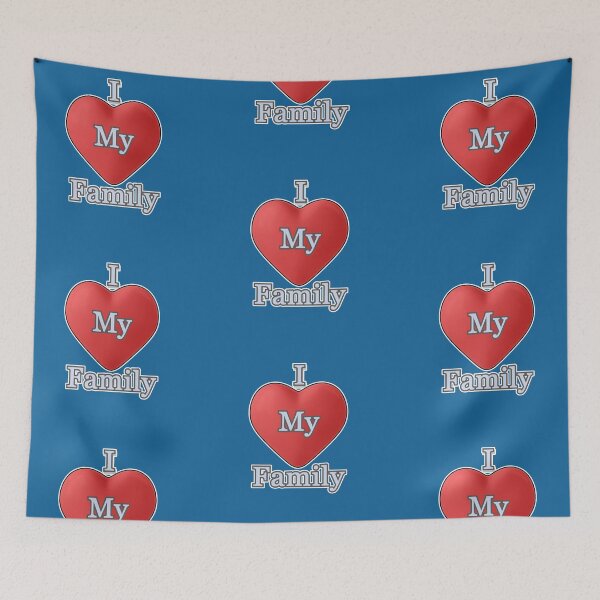 Item preview, I Love My Family - Color 11  designed and sold by SumarUp.