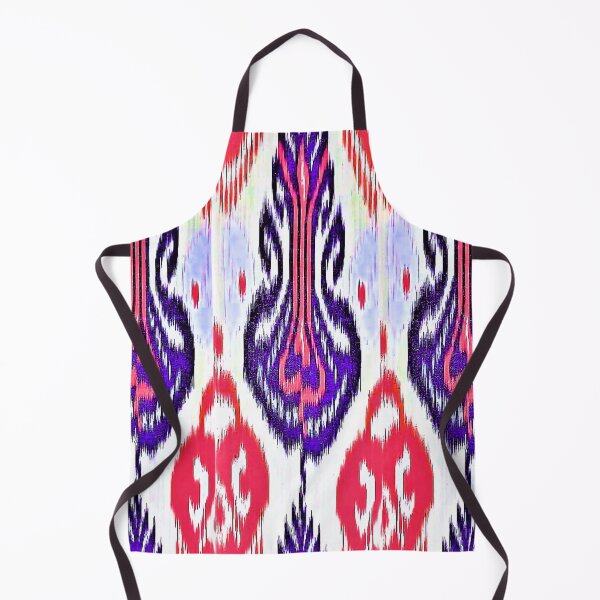 Item preview, Floral designs Uzbek ikat patterns - Ikat designed and sold by LeFabriqueOuz.