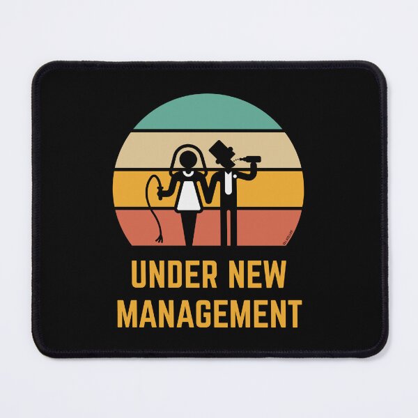 Item preview, Under New Management (Bridal Couple / Whip / Beer / Sunset / 5C) designed and sold by Roderix.