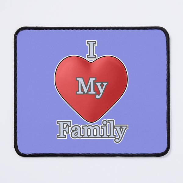 Item preview, I Love My Family - Color 12 designed and sold by SumarUp.