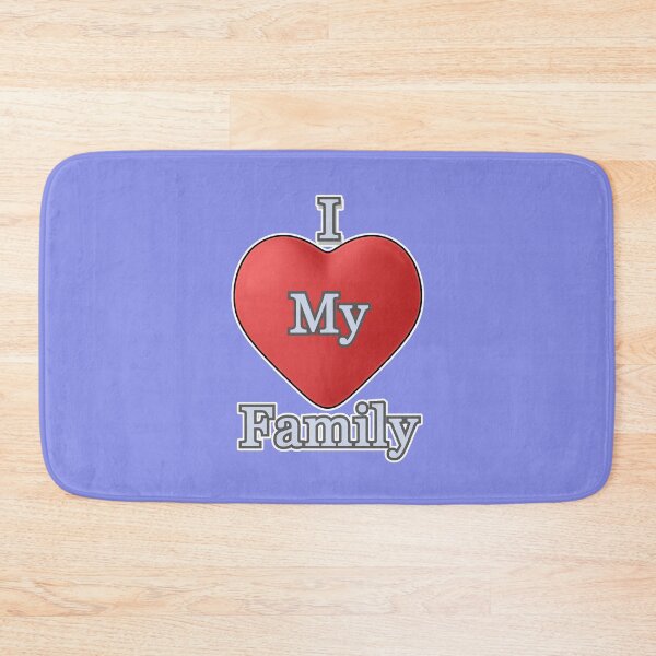 Item preview, I Love My Family - Color 12  designed and sold by SumarUp.