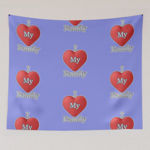 Item preview, I Love My Family - Color 12  designed and sold by SumarUp.
