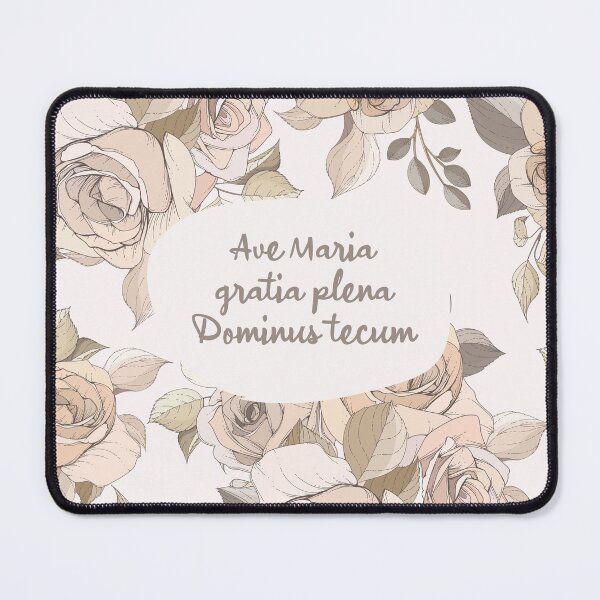 Item preview, Ave Maria, gratia plena... - Catholic Prayer designed and sold by StudioCitrine.