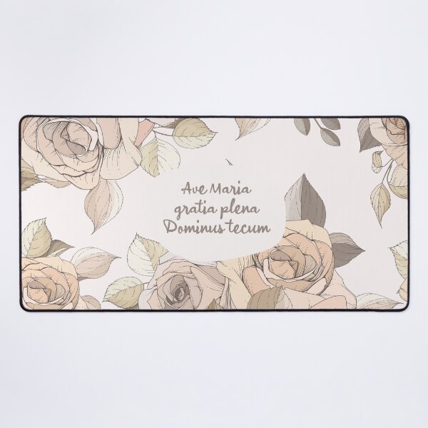 Item preview, Ave Maria, gratia plena... - Catholic Prayer designed and sold by StudioCitrine.