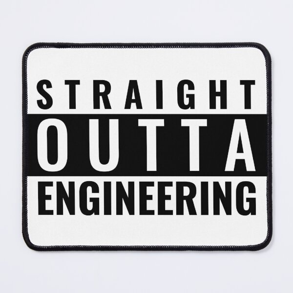 Item preview, Straight Outta Engineering School designed and sold by tshirtprintbar.