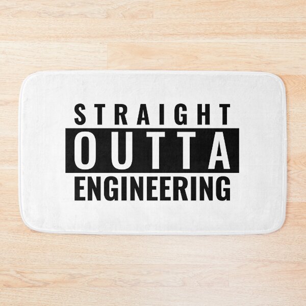 Item preview, Straight Outta Engineering School designed and sold by tshirtprintbar.