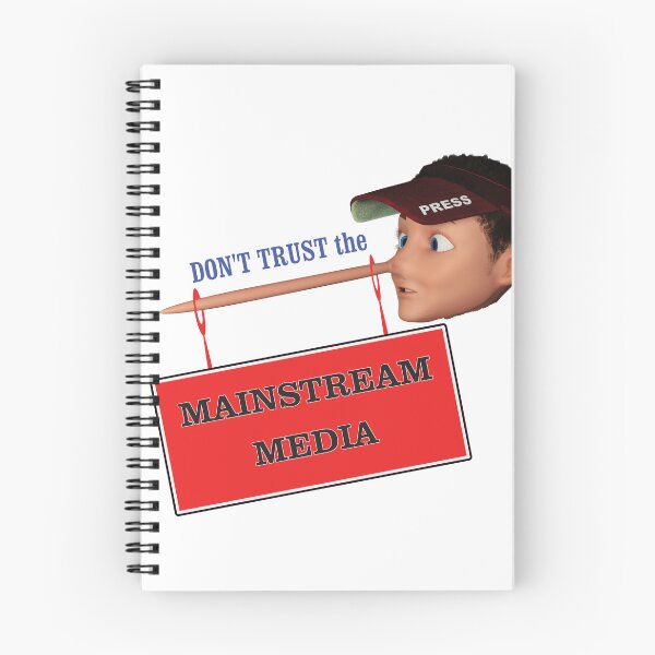 Item preview, Don't Trust the Mainstream Media designed and sold by captainpeter.