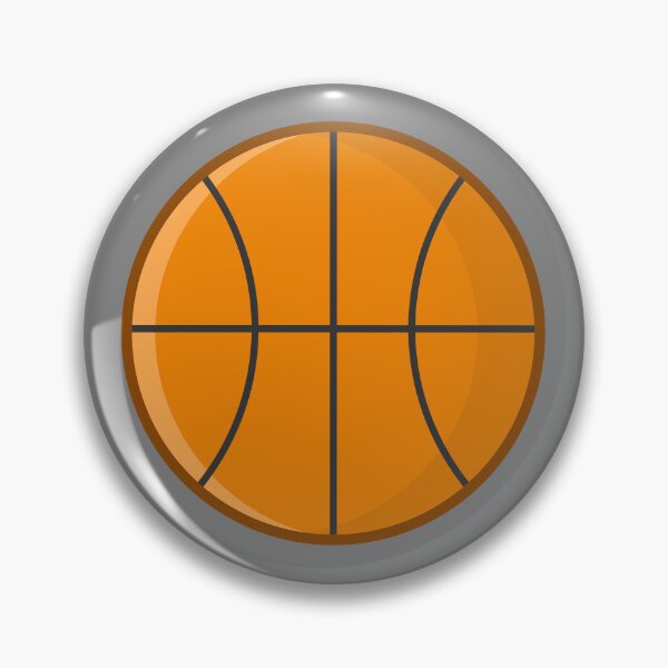 Artikelvorschau, Ball. Cartoon-Basketball. Grau. entworfen und verkauft von Kdo-it.