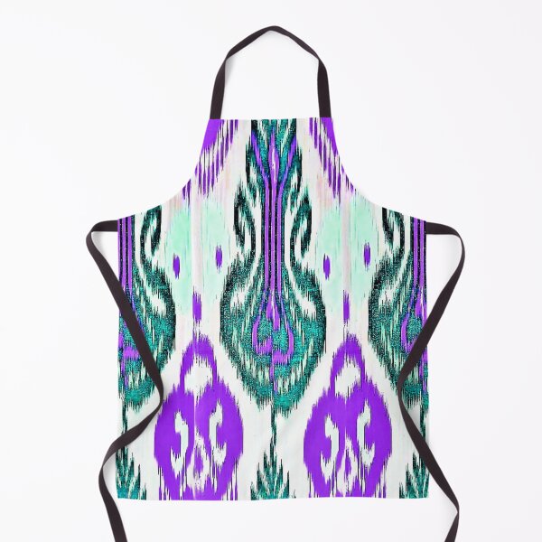 Item preview, Floral designs Uzbek ikat patterns - Ikat designed and sold by LeFabriqueOuz.