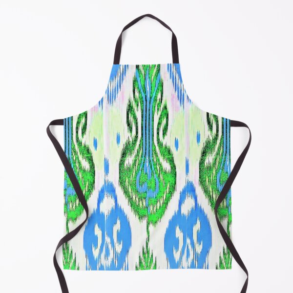 Item preview, Floral designs Uzbek ikat patterns - Ikat designed and sold by LeFabriqueOuz.