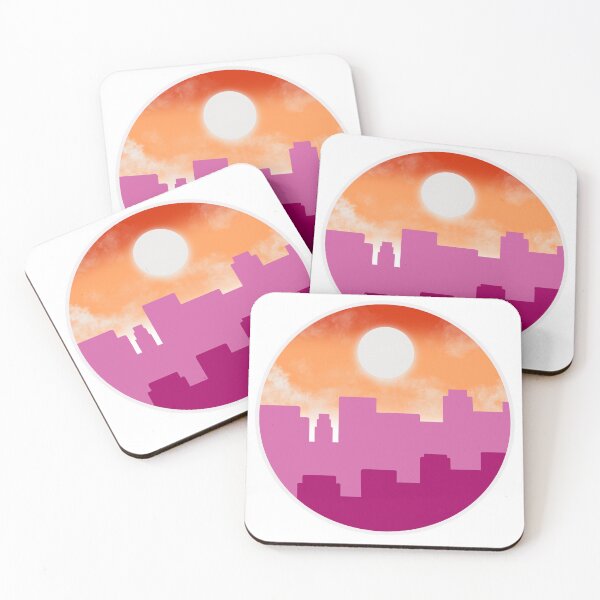 Item preview, Lesbian Pride Skyline designed and sold by lilshambles.