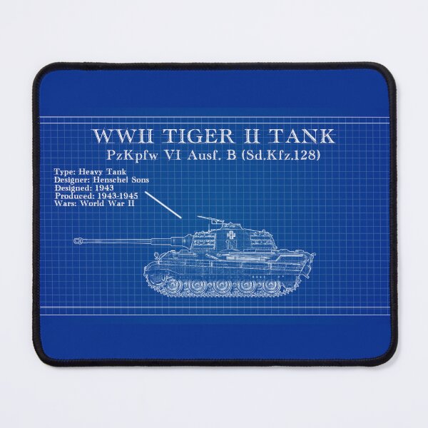 Item preview, Blueprints German Tank World War 2 designed and sold by Blok45.