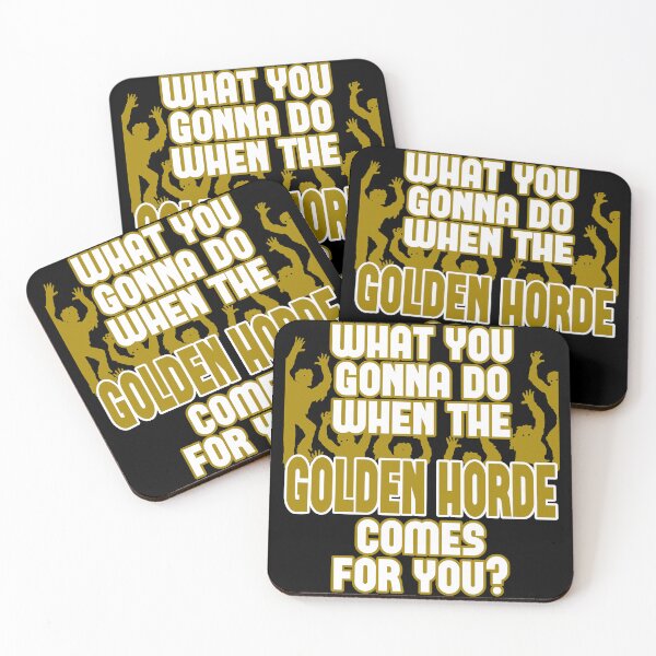Item preview, Preppers Golden horde design, prepper designed and sold by NobelFashion.