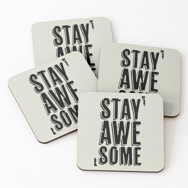 Item preview, Stay Awesome (black) designed and sold by Murder of Crows.