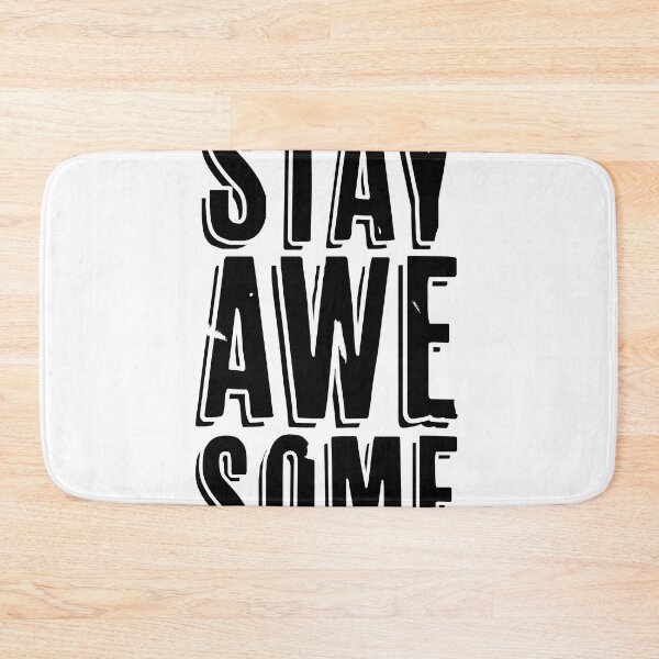 Item preview, Stay Awesome (black) designed and sold by Murder of Crows.