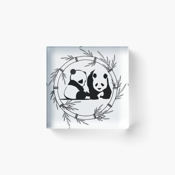 Item preview, Cute Animal Friendly Pandas Classic . designed and sold by fergalamand.