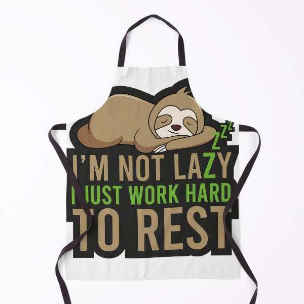 Item preview, Funny Sloth Slogan I am Not Lazy i just work hard to rest Sarcastic Lazy Funny Sloth Lazy Days Animal Lover Cute Graphic designed and sold by BestDesign87.