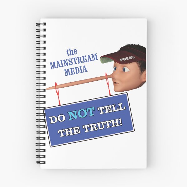 Item preview, the Mainstream Media do NOT Tell the Truth designed and sold by captainpeter.