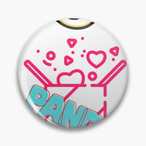 Item preview, Cute Animal Friendly Pink Panda Love Classic . designed and sold by fergalamand.