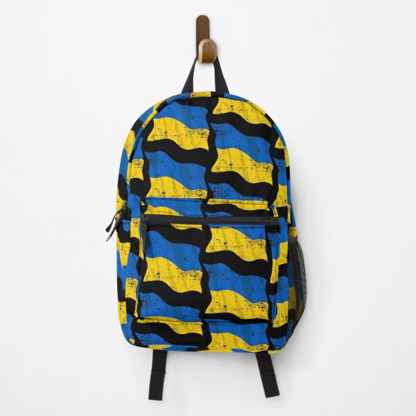 Item preview, Waving Ukraine Flag Beautiful Blue and Yellow Distressed Illustration designed and sold by hobrath.