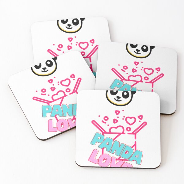 Item preview, Cute Animal Friendly Pink Panda Love Classic . designed and sold by fergalamand.
