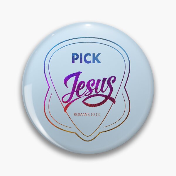 Item preview, Pick Jesus Christian artistic design Fender Style designed and sold by josephfanous.
