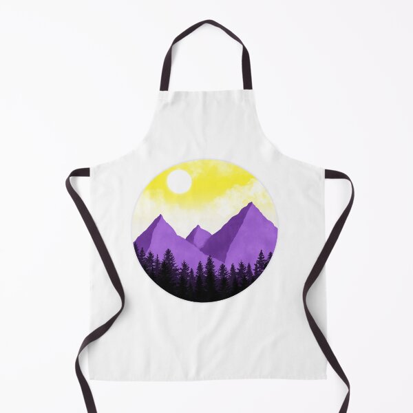 Item preview, Non-Binary Pride Landscape designed and sold by lilshambles.