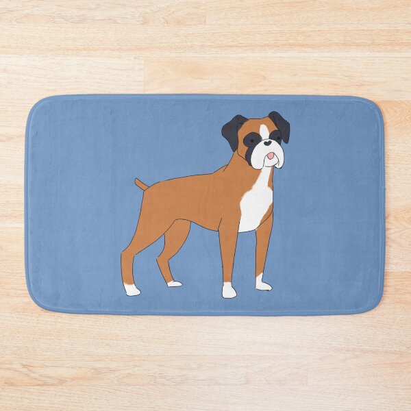 Item preview, Cute boxer dog cartoon illustration  designed and sold by Yarafantasyart.