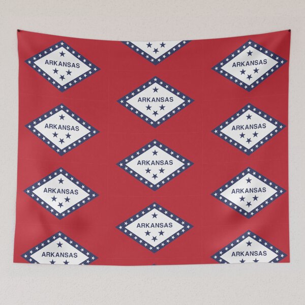 Item preview, Arkansas America USA Travel Stamp Flag designed and sold by DV-LTD.
