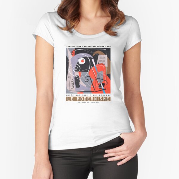 Fitted Scoop T-Shirt