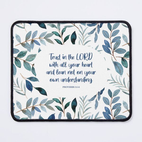 Item preview, Proverbs 3:5-6, Trust in the Lord - Encouraging Bible Verse designed and sold by StudioCitrine.