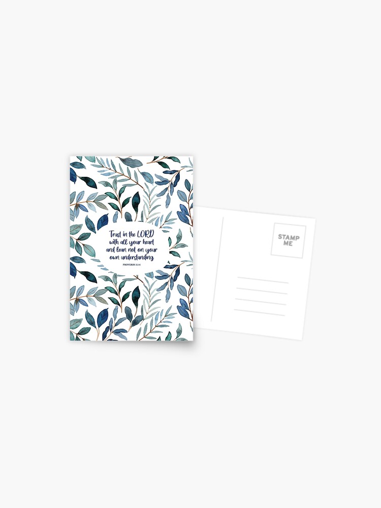 Trust in the Lord {Postcard} Trust in the Lord {Postcard}
