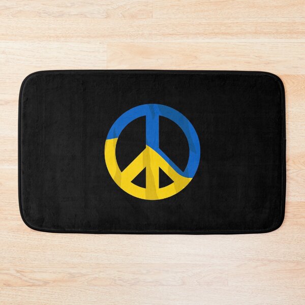Item preview, Peace for Ukraine Ukrainian Pride Peace Symbol Design designed and sold by hobrath.