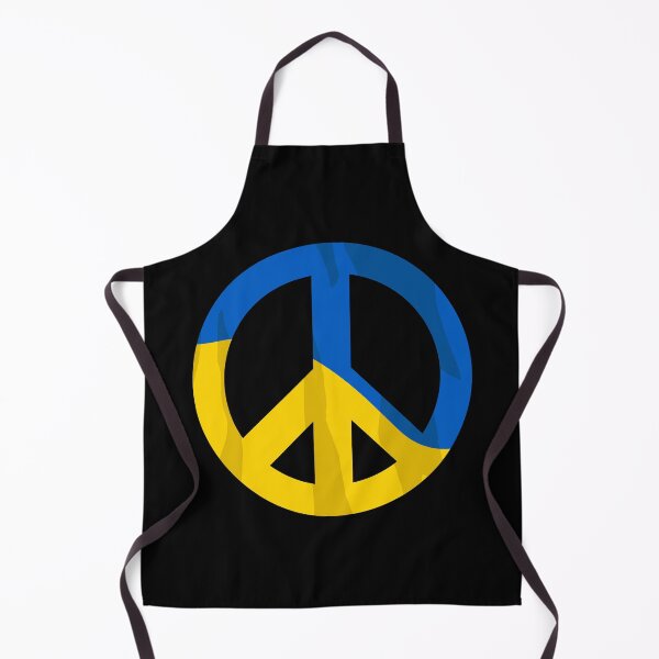 Item preview, Peace for Ukraine Ukrainian Pride Peace Symbol Design designed and sold by hobrath.