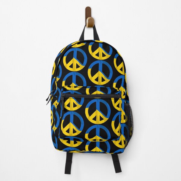 Item preview, Peace for Ukraine Ukrainian Pride Peace Symbol Design designed and sold by hobrath.