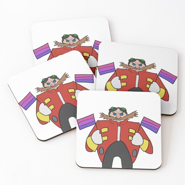 Item preview, Bisexual Eggman Sonic Fandub Design designed and sold by NarwhalsINVADE.