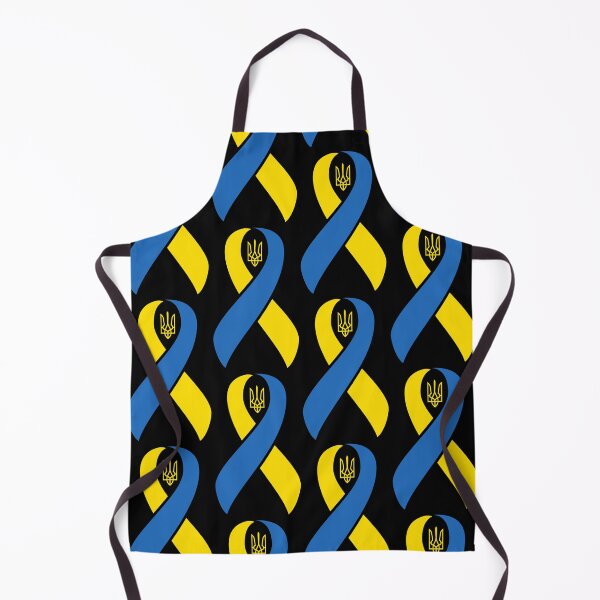 Item preview, Ukraine Ribbon Beautiful Blue and Yellow Illustration designed and sold by hobrath.