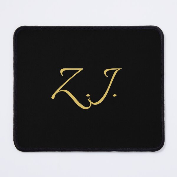 Item preview, ZJ Initials | Gold Lettering | Personalised Gifts designed and sold by Avo And Sriracha.