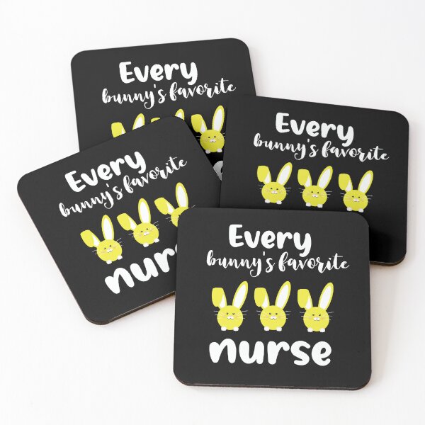 Item preview, every buuny's favorite nurse, Happy Easter Spring Holiday,funny easter bunny ,easter for nurse designed and sold by ourpretty.